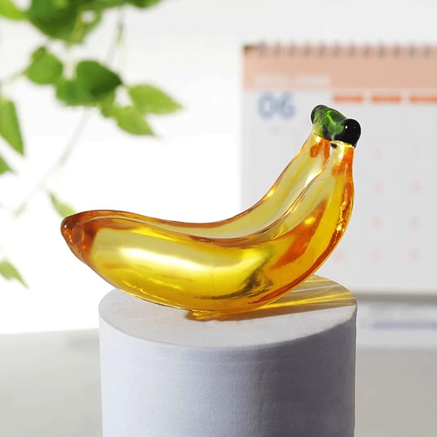 BODA ボダ　バナナのオブジェ　ガラス製　フルーツ BODA ボダ バナナのオブジェ ガラス製 フルーツ BODA ボダ